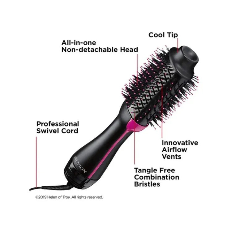One Step Hot Air Brush – Hair Dryer & Volumizer Styler