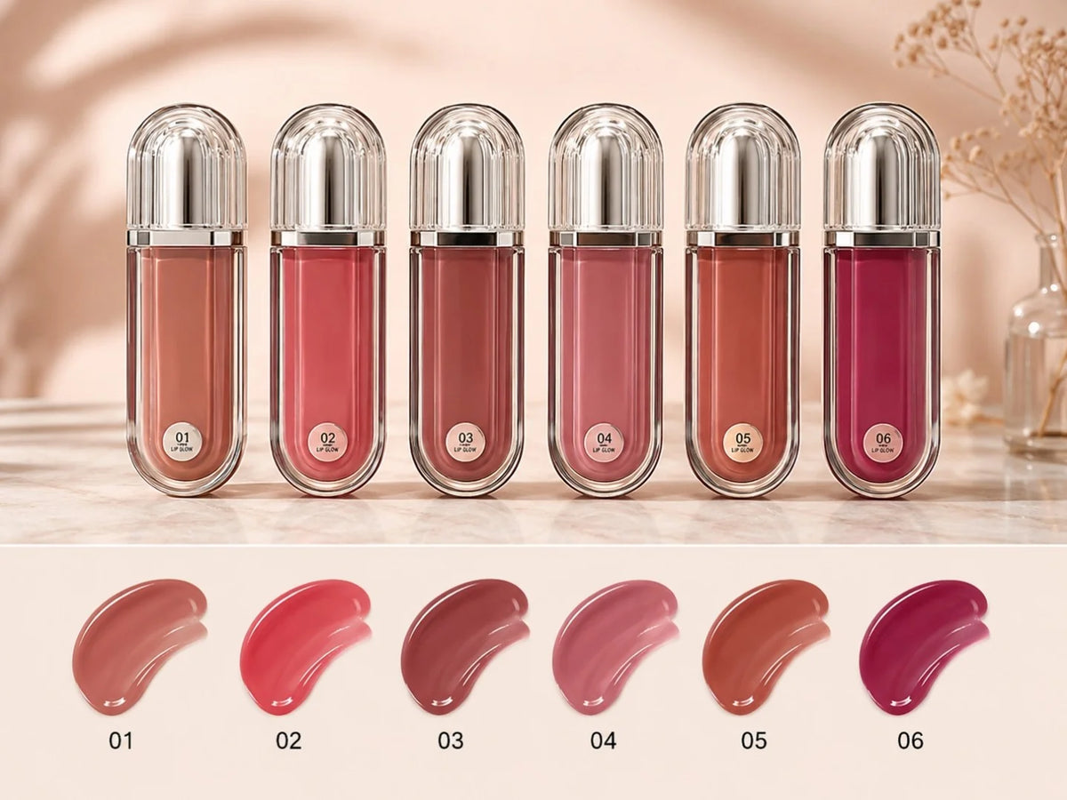3D Hydra Lip Gloss – Glossy Plumping Lip Oil (6 Shades)